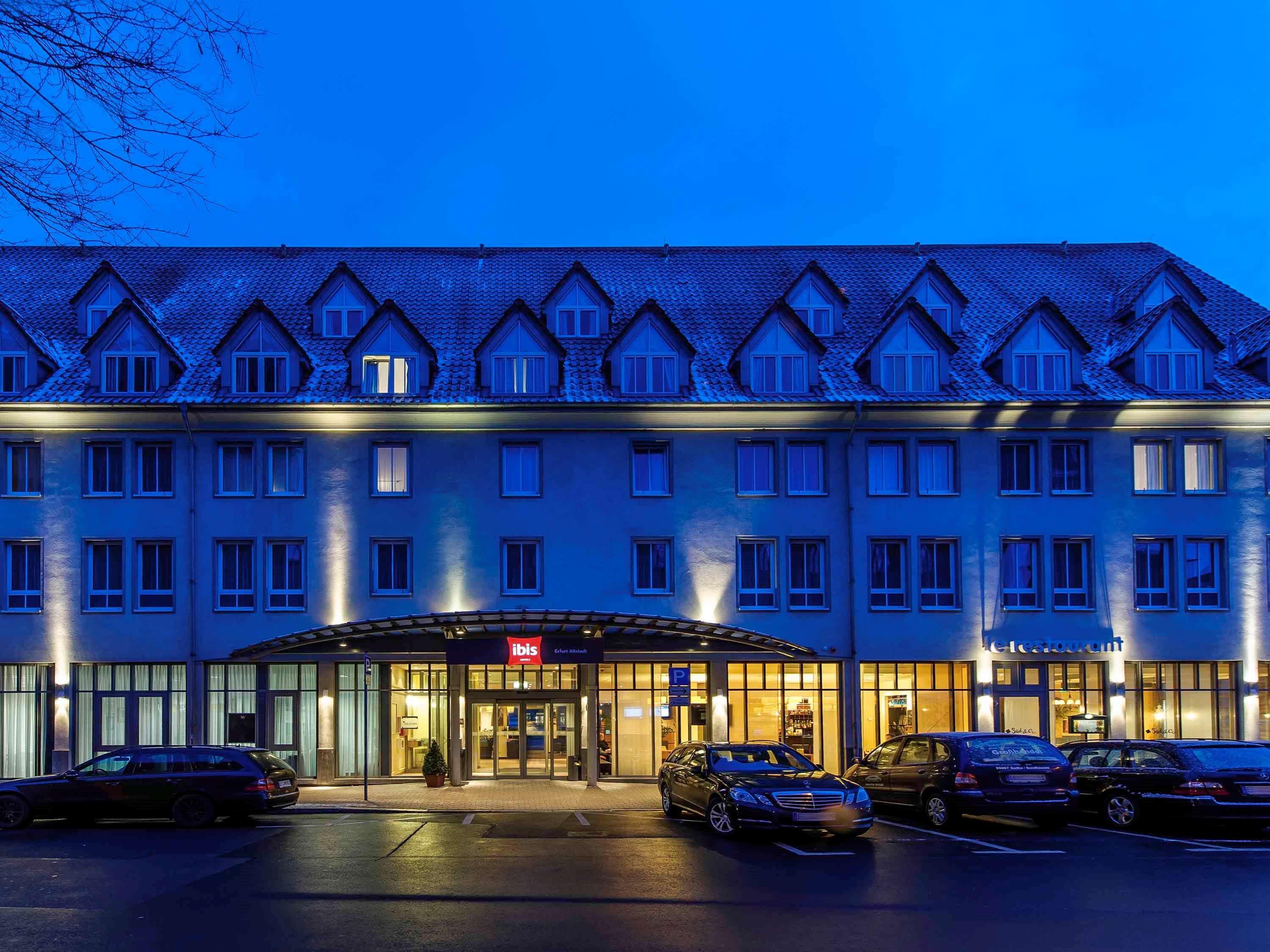 Ibis Hotel Erfurt Altstadt Exteriör bild