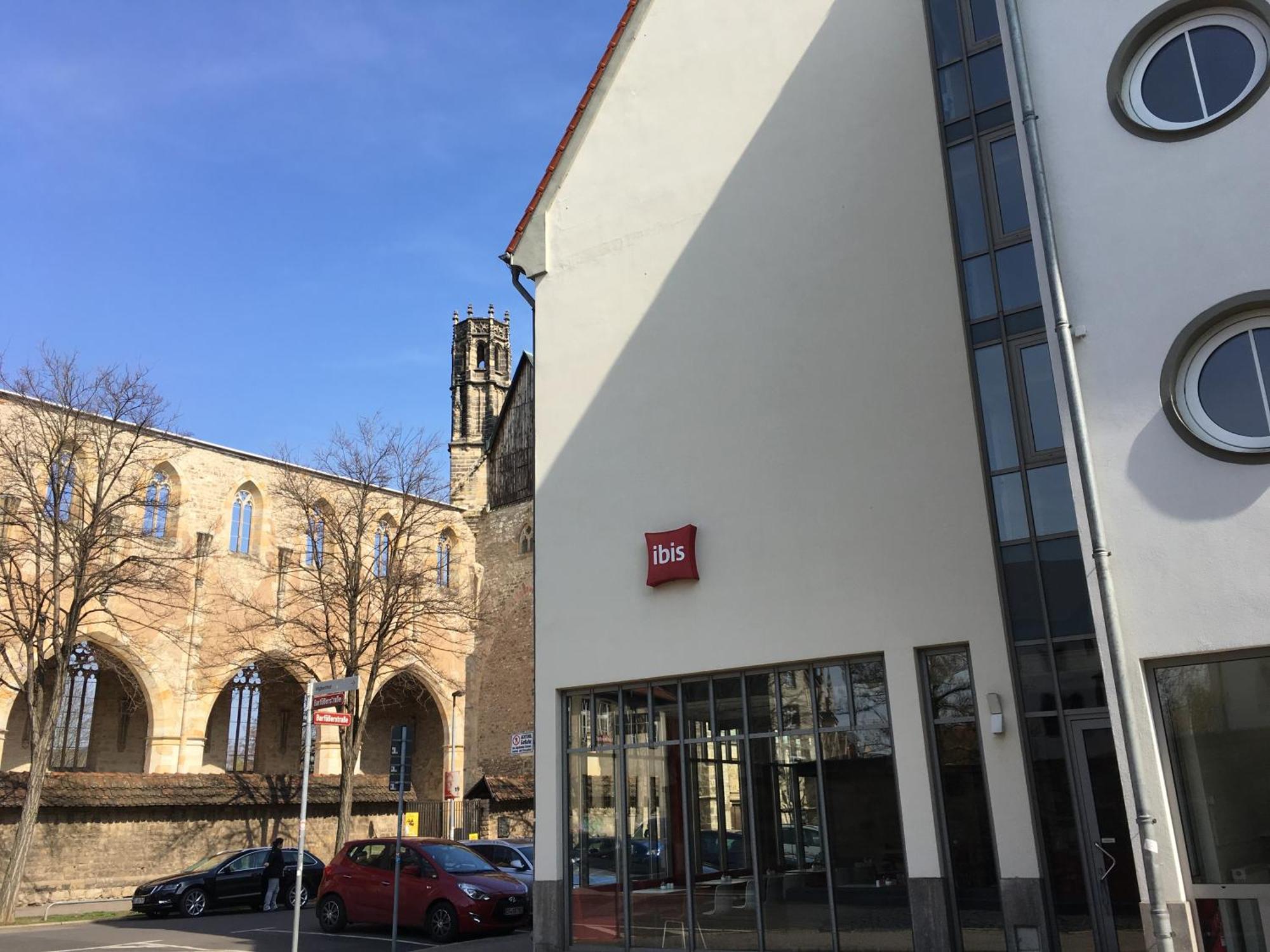 Ibis Hotel Erfurt Altstadt Exteriör bild